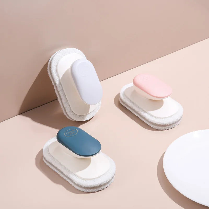 Kitchen Gadgets Clean Tools Strong Decontamination Bath Brush Sponge Magic Strong Decontamination Bath Brush Kitchen Accessories